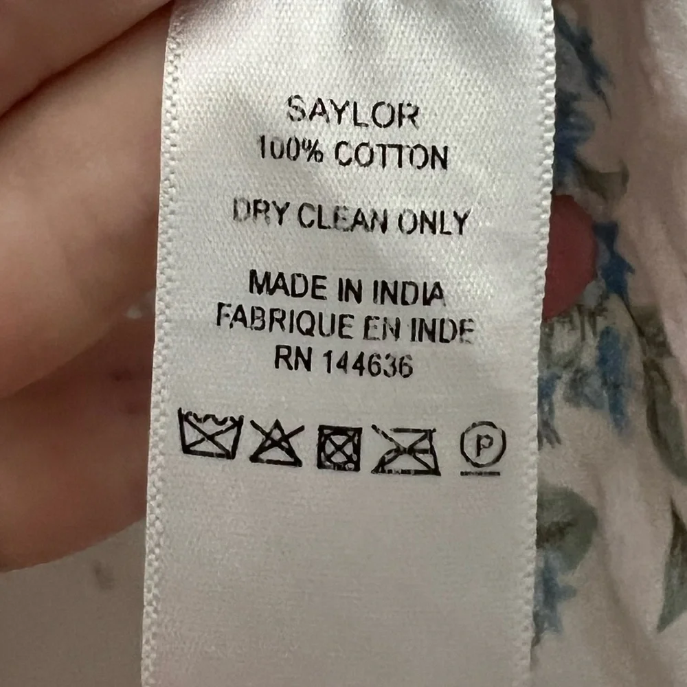 SAYLOR Clover Floral Smocked Top - Picture 7 of 7